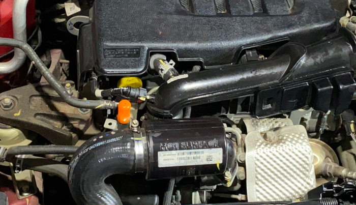 2021 Mahindra XUV300 W8(O) 1.2 PETROL DUAL TONE, Petrol, Manual, 5,206 km, Engine View - Right