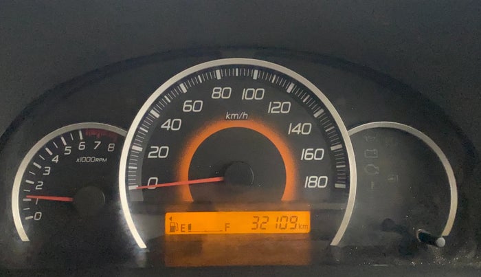 2012 Maruti Wagon R 1.0 VXI, Petrol, Manual, 32,109 km, Odometer Image