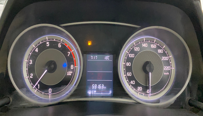 2019 Maruti Dzire ZXI, Petrol, Manual, 59,162 km, Odometer Image
