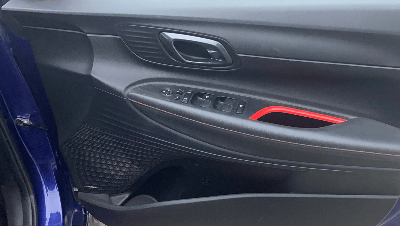 2023 Hyundai NEW I20 N LINE N8 1.0 TURBO MT, Petrol, Manual, 11,019 km, Driver Side Door Panels Control