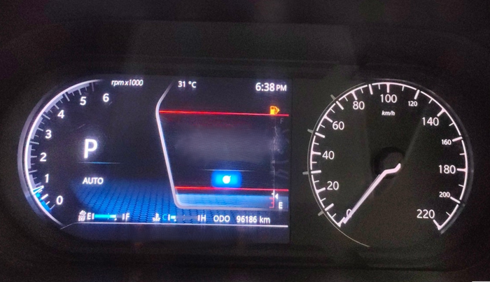 2020 Tata Harrier XZA PLUS 2.0L, Diesel, Automatic, 96,329 km, Odometer Image