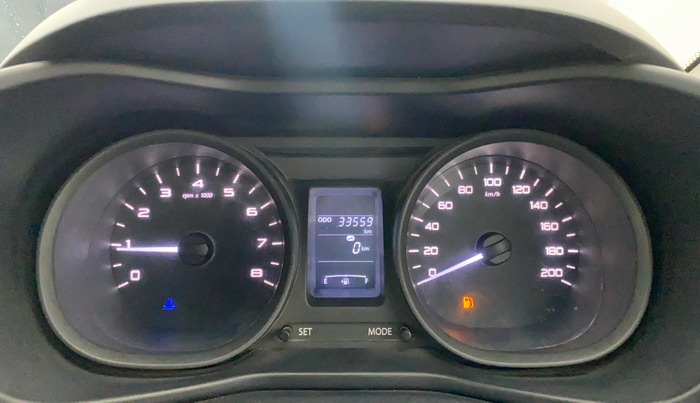 2018 Tata NEXON XM PETROL, Petrol, Manual, 33,553 km, Odometer Image