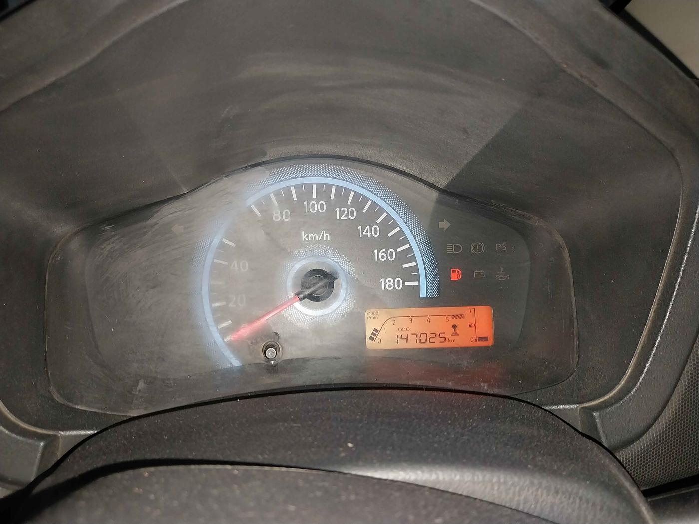 2016 Datsun Redi Go S, Petrol, Manual, 1,47,190 km, Odometer Image