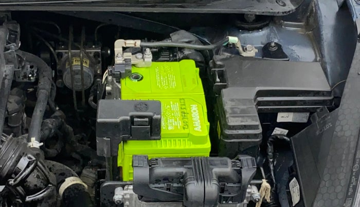 2020 Hyundai GRAND I10 NIOS SPORTZ AMT 1.2 KAPPA VTVT, Petrol, Automatic, 28,213 km, Engine View - Left