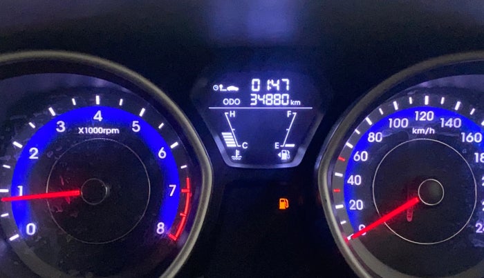 2013 Hyundai New Elantra 1.8 SX MT VTVT, Petrol, Manual, 34,857 km, Odometer Image