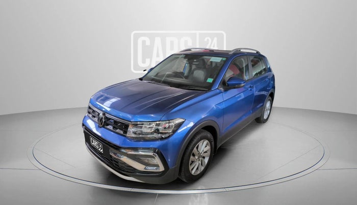 2023 Volkswagen TAIGUN HIGHLINE 1.0 TSI AT, Petrol, Automatic, 17,220 km, Left Front Diagonal