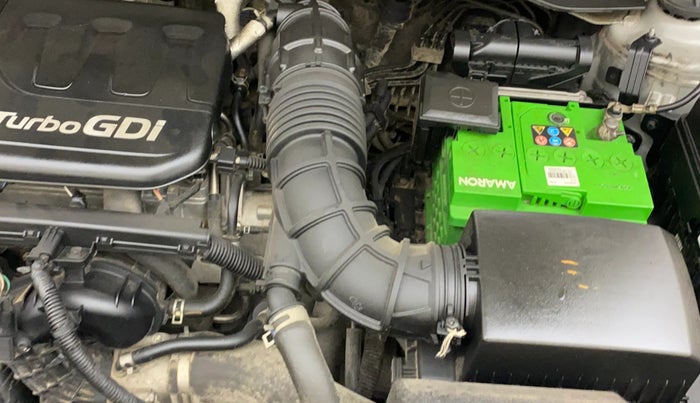 2019 Hyundai VENUE SX 1.0 (O) TURBO, Petrol, Manual, 1,20,117 km, Engine View - Left