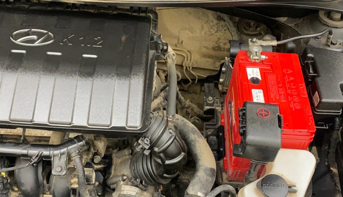 2014 Hyundai Grand i10 SPORTZ 1.2 KAPPA VTVT, Petrol, Manual, 71,303 km, Engine View - Left