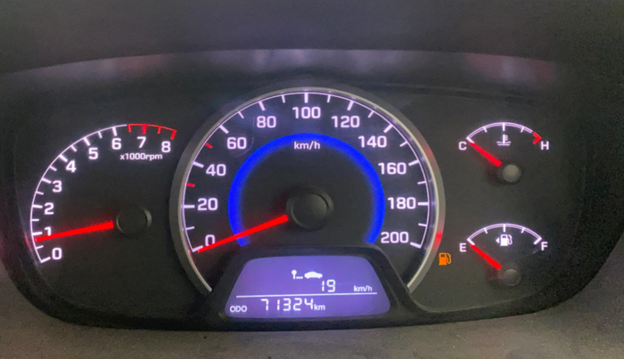 2014 Hyundai Grand i10 SPORTZ 1.2 KAPPA VTVT, Petrol, Manual, 71,303 km, Odometer Image