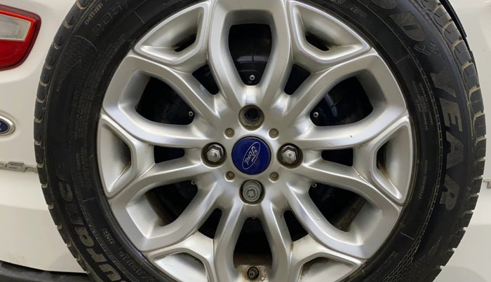 2015 Ford Ecosport TITANIUM 1.5L PETROL AT, Petrol, Automatic, 75,297 km, Spare Tyre