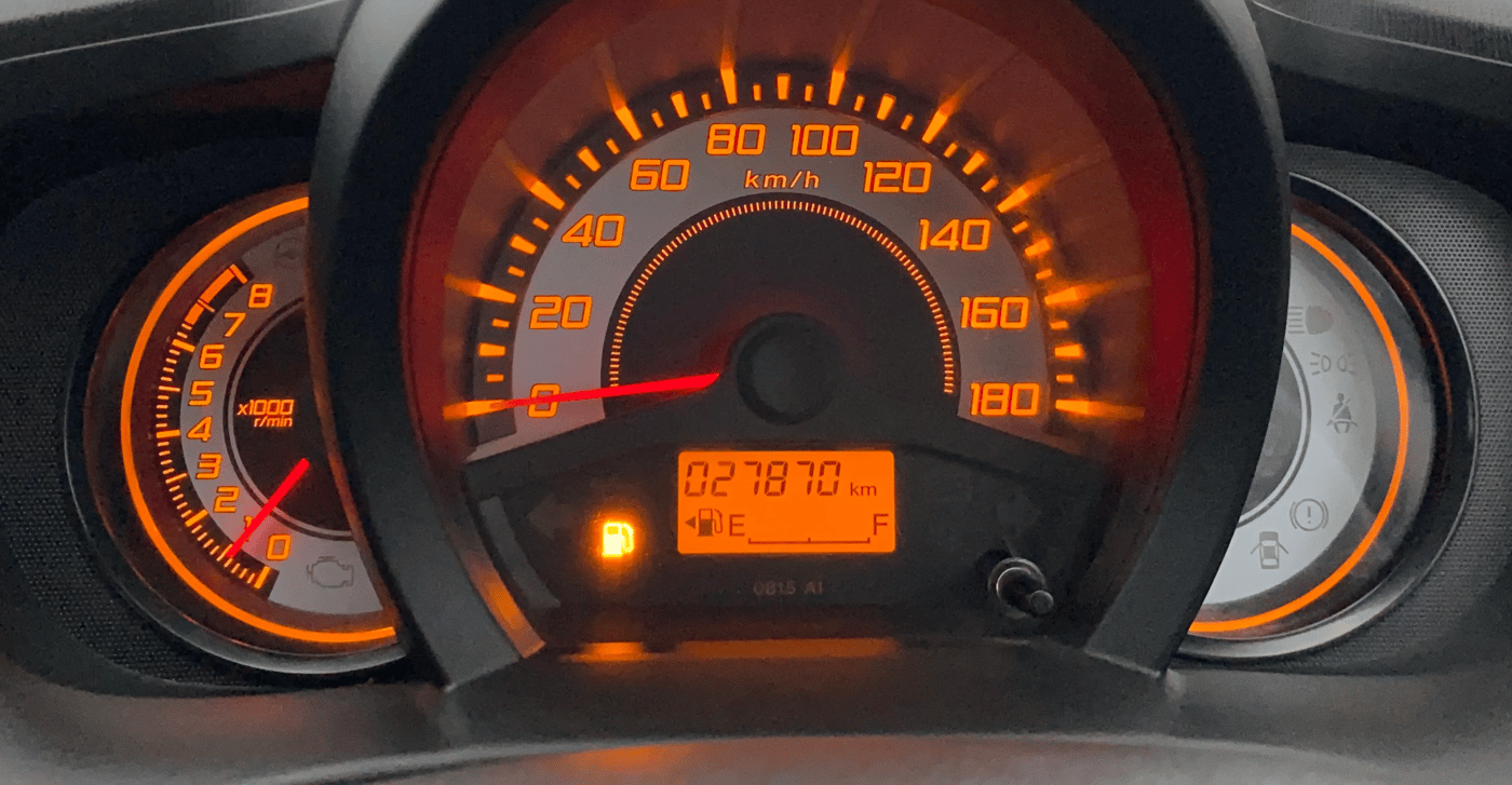 2014 Honda Brio S MT, Petrol, Manual, 27,848 km, Odometer Image