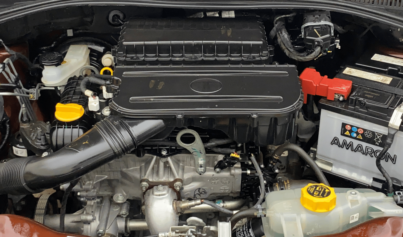 2025 Tata TIGOR XZA PLUS PETROL, Petrol, Automatic, 3,532 km, Engine View