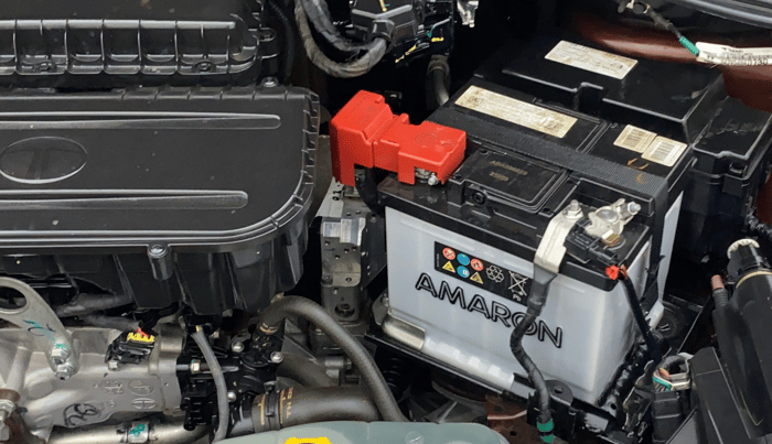 2025 Tata TIGOR XZA PLUS PETROL, Petrol, Automatic, 3,532 km, Engine View - Left