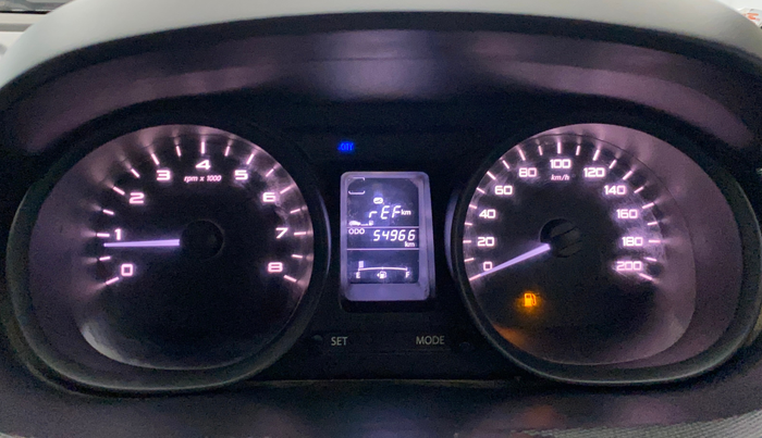 2017 Tata Tiago XM PETROL, Petrol, Manual, 54,944 km, Odometer Image