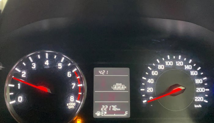 2025 Maruti Swift VXi, Petrol, Manual, 22,175 km, Odometer Image