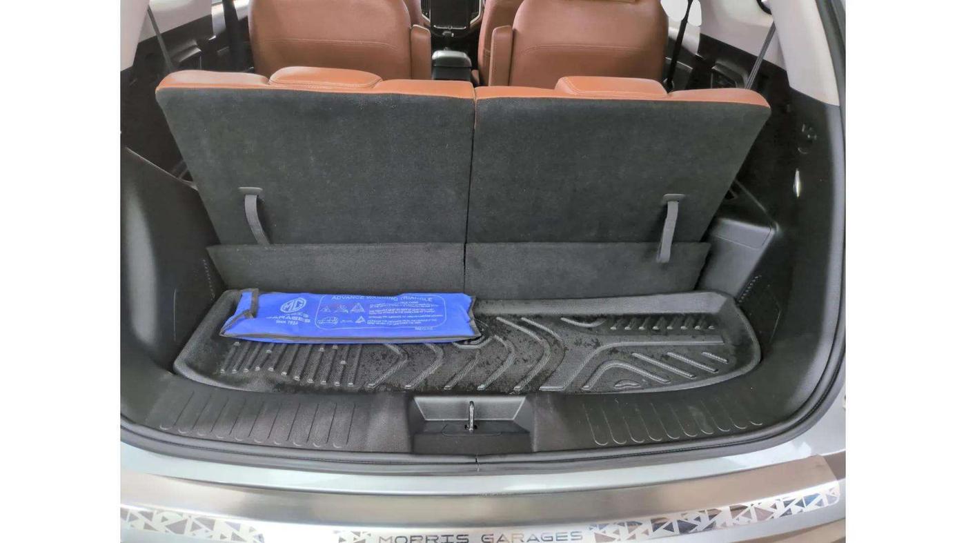 2020 MG HECTOR PLUS SHARP 1.5 PETROL TURBO DCT 6-STR, Petrol, Automatic, 21,513 km, Boot Inside