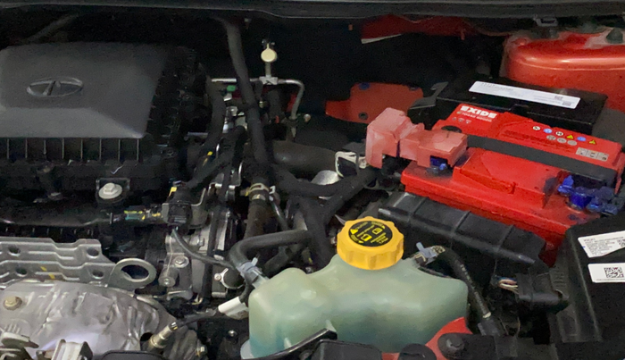 2022 Tata NEXON XZA PLUS PETROL DUAL TONE, Petrol, Automatic, 12,001 km, Engine View - Left