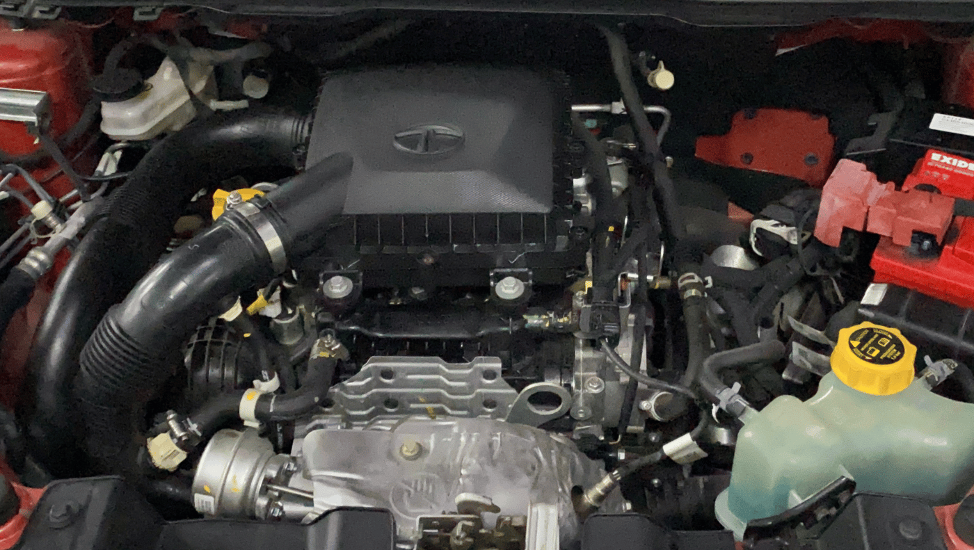 2022 Tata NEXON XZA PLUS PETROL DUAL TONE, Petrol, Automatic, 12,064 km, Engine View