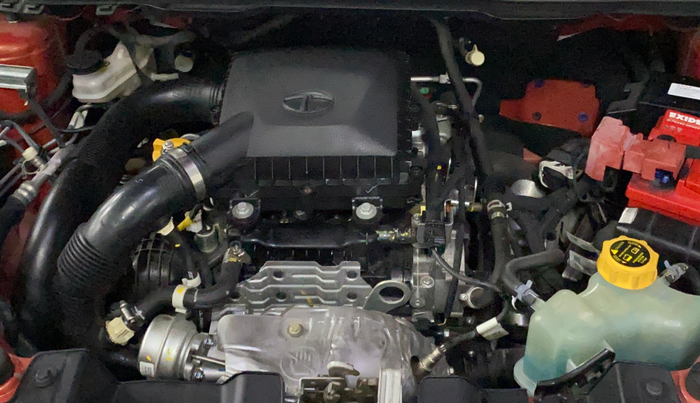 2022 Tata NEXON XZA PLUS PETROL DUAL TONE, Petrol, Automatic, 12,001 km, Engine View