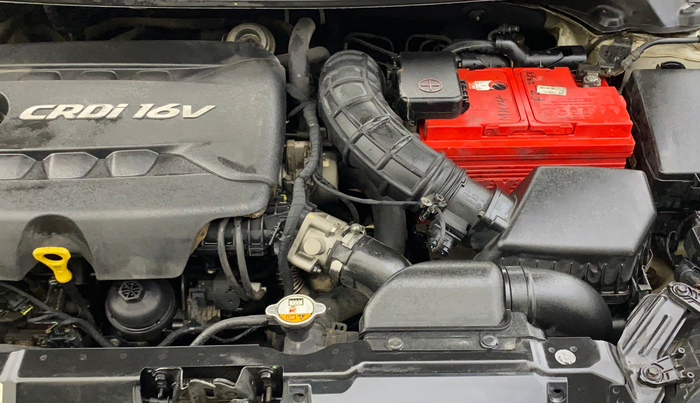 2012 Hyundai New Elantra 1.6 S MT DIESEL, Diesel, Manual, 1,29,639 km, Engine View - Left