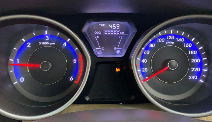 2012 Hyundai New Elantra 1.6 S MT DIESEL, Diesel, Manual, 1,29,639 km, Odometer Image