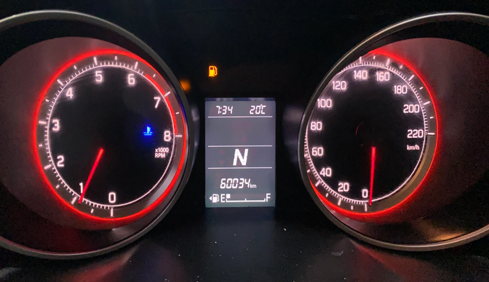 2019 Maruti Swift ZXI AMT, Petrol, Automatic, 60,014 km, Odometer Image