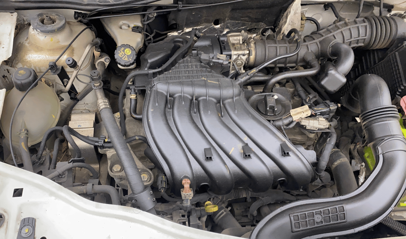 2018 Renault Duster RXS CVT, Petrol, Automatic, 30,921 km, Engine View - Right