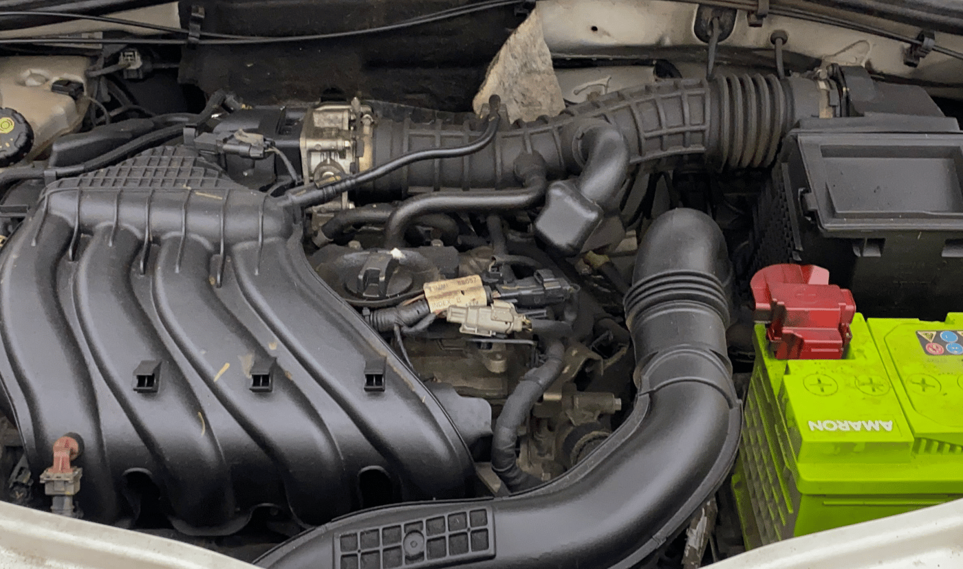 2018 Renault Duster RXS CVT, Petrol, Automatic, 30,921 km, Engine View