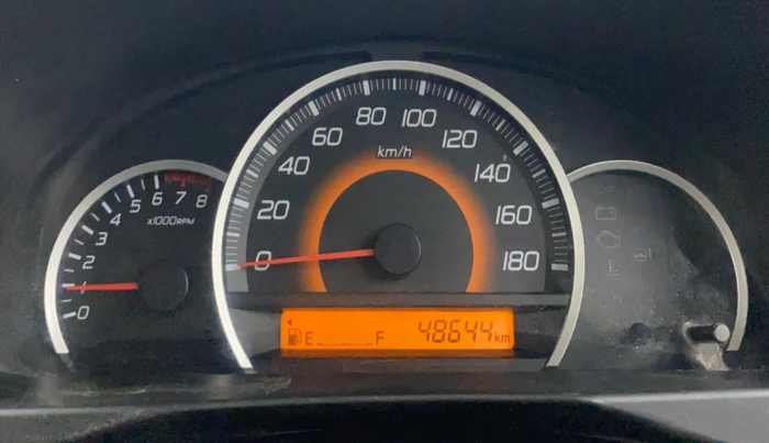 2016 Maruti Wagon R 1.0 VXI, Petrol, Manual, 48,606 km, Odometer Image