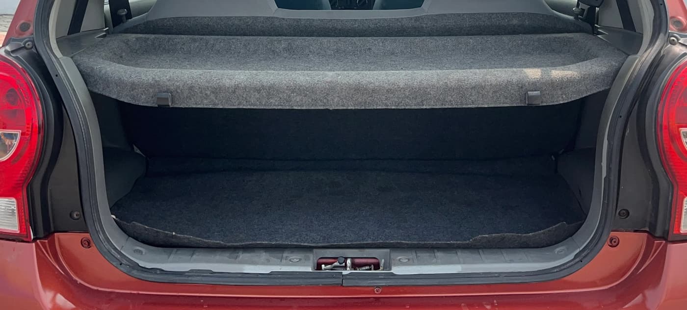 2013 Maruti Alto K10 VXI, Petrol, Manual, 41,861 km, Boot Inside