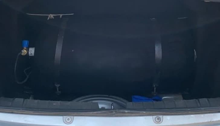 2018 Tata TIGOR XT PETROL, CNG, Manual, 62,047 km, Boot Inside