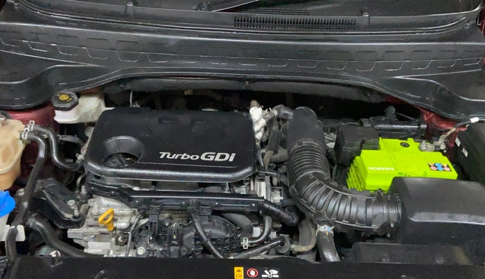 2021 KIA SONET HTX 1.0 IMT, Petrol, Manual, 76,222 km, Engine View