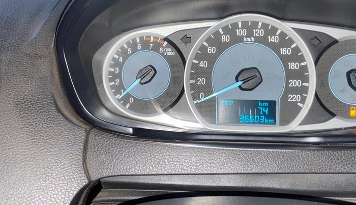 2017 Ford New Figo TITANIUM 1.2 PETROL MT, Petrol, Manual, 36,613 km, Odometer Image