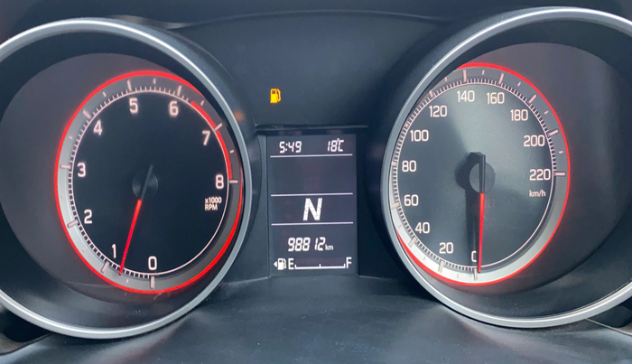 2018 Maruti Swift ZXI AMT, Petrol, Automatic, 98,789 km, Odometer Image
