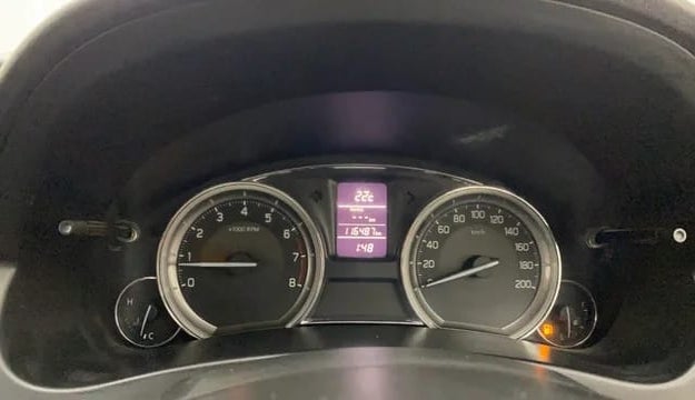 2016 Maruti Ciaz ZXI+, Petrol, Manual, 1,16,456 km, Odometer Image