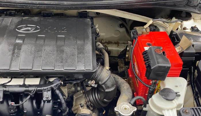 2017 Hyundai Grand i10 SPORTZ 1.2 KAPPA VTVT, Petrol, Manual, 1,04,654 km, Engine View - Left