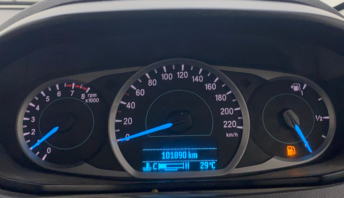 2019 Ford New Figo TITANIUM 1.2 PETROL MT, Petrol, Manual, 1,01,867 km, Odometer Image