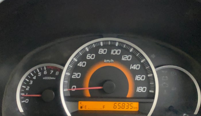 2013 Maruti Wagon R 1.0 VXI, CNG, Manual, 65,863 km, Odometer Image