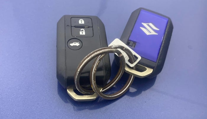 2018 Maruti Dzire ZXI PLUS AMT, Petrol, Automatic, 60,333 km, Key Close Up