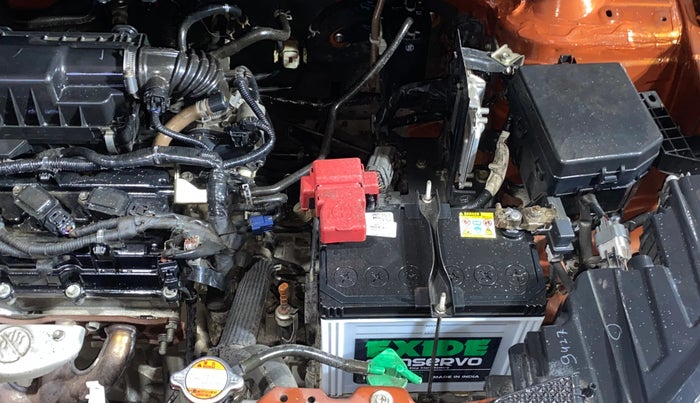 2020 Maruti Vitara Brezza VXI AT SHVS, Petrol, Automatic, 75,835 km, Engine View - Left