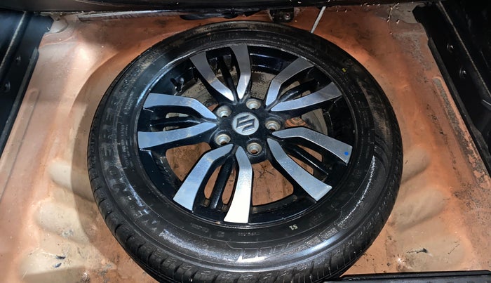 2020 Maruti Vitara Brezza VXI AT SHVS, Petrol, Automatic, 75,835 km, Spare Tyre