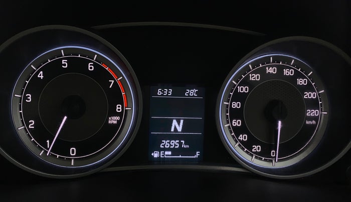 2021 Maruti Dzire VXI AMT, Petrol, Automatic, 26,953 km, Odometer Image