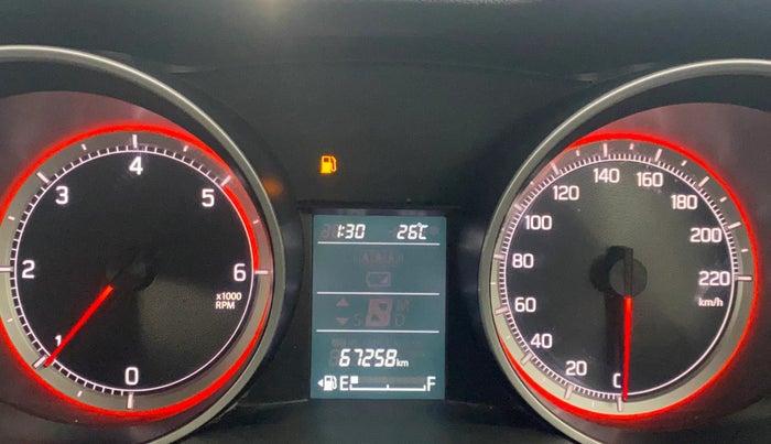 2019 Maruti Swift ZDI, Diesel, Manual, 67,211 km, Odometer Image