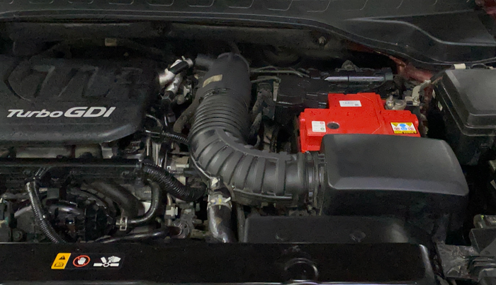 2022 KIA SONET HTX PLUS 1.0 IMT, Petrol, Manual, 65,768 km, Engine View - Left