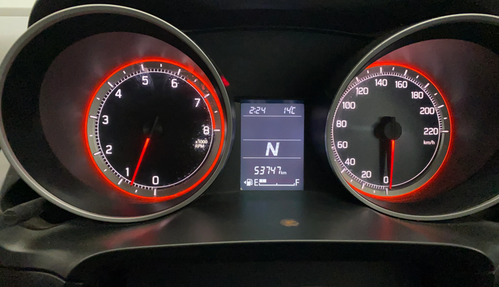 2022 Maruti Swift ZXI AMT, Petrol, Automatic, 53,739 km, Odometer Image