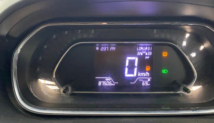 2023 Tata TIGOR XZ PLUS CNG, CNG, Manual, 87,506 km, Odometer Image