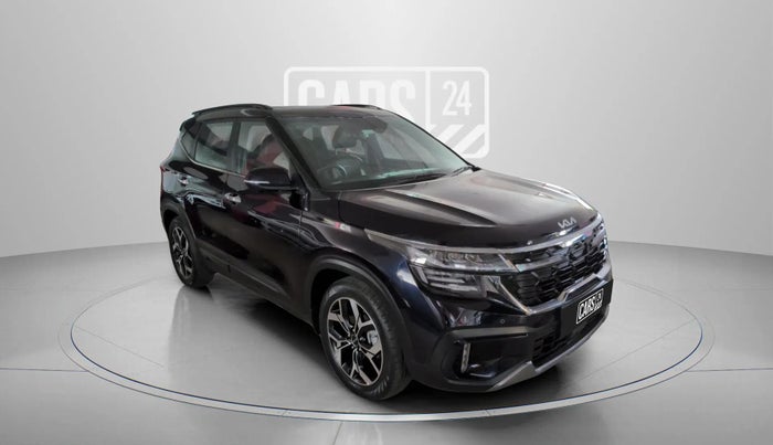 2024 KIA SELTOS  GTX Plus 1.5 Turbo Petrol DCT, Petrol, Automatic, 5,763 km, Right Front Diagonal
