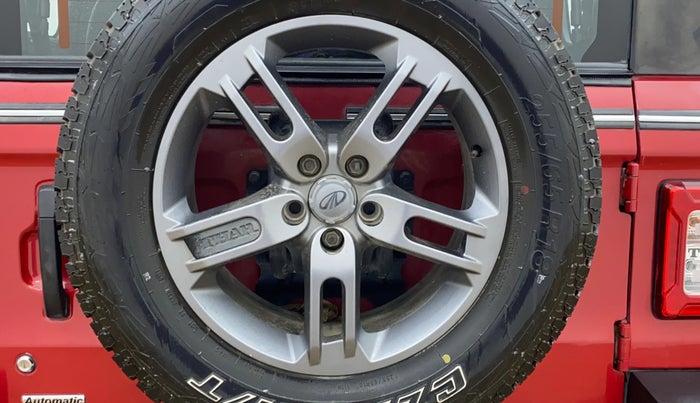 2021 Mahindra Thar LX PETROL HT 4WD AT, Petrol, Automatic, 25,244 km, Spare Tyre