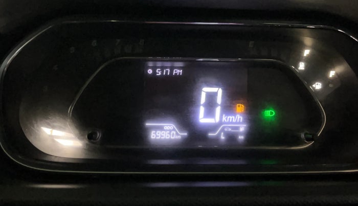 2022 Tata TIGOR XZ PLUS CNG, CNG, Manual, 69,948 km, Odometer Image