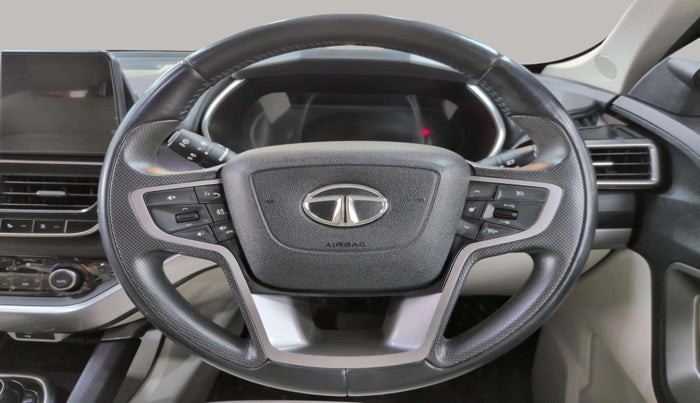 2023 Tata Safari XZA PLUS O 7STR, Diesel, Automatic, 25,442 km, Steering Wheel Close Up